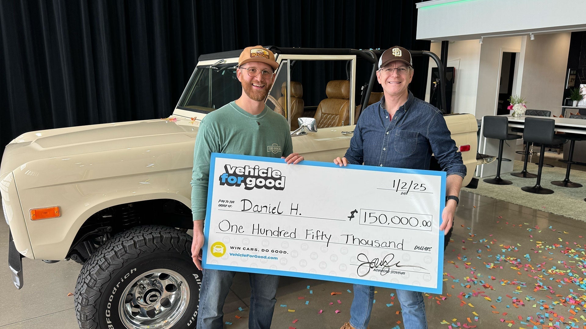 #7 - 1974 Bronco or $150,000 Winner
