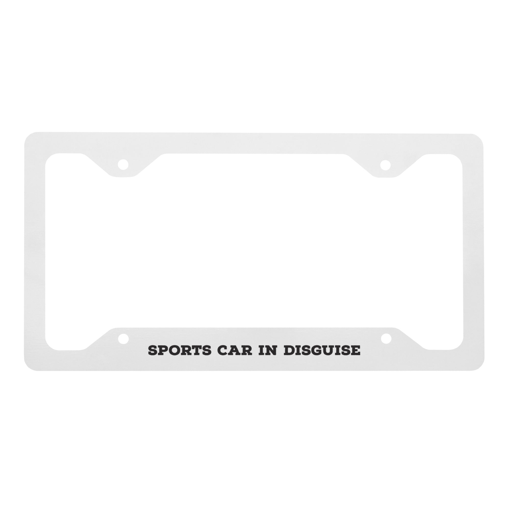 Disguise Metal Plate Frame